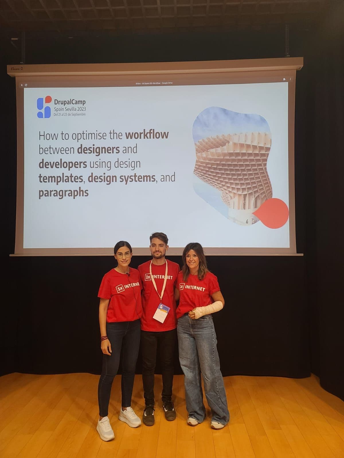 Me at DrupalCamp Sevilla 2022